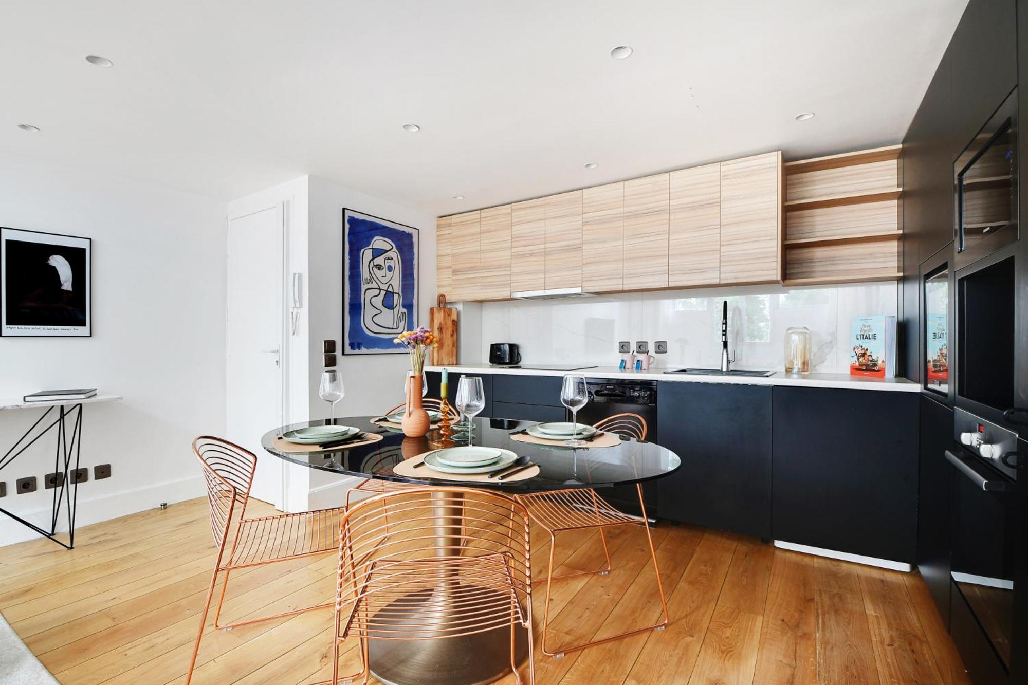 דירות פריז Amazing Loft 2Br - Eiffel Tower מראה חיצוני תמונה